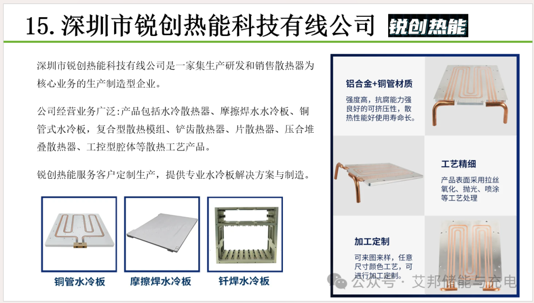 液冷储能核心零部件：中国液冷板45强